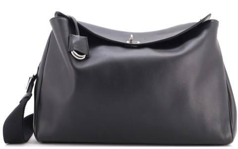 Pre-owned black Balenciaga Rodeo Large with silver hardware